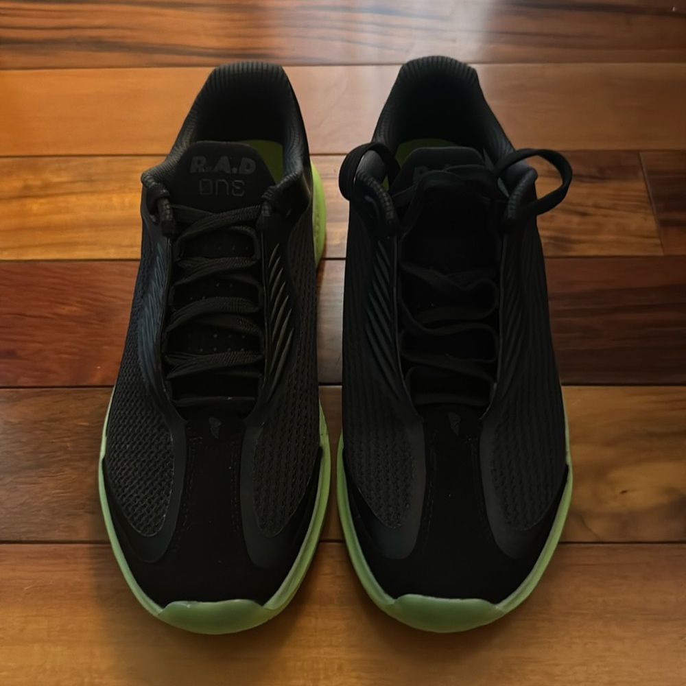 R.A.D One trainers in wheel of death green- NWB